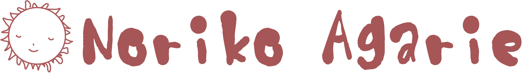 norikoagarie portfolioのロゴ